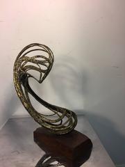 Brutalist Abstract Table Sculpture in the Manner of Silas Seandel