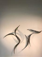 Incredible Pair of Brutalist Signed Curtis Jere Wall Sculptures