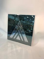 Outstanding Large Geometric Op Art Wall Mirror, or Sculpture by Greg Copeland