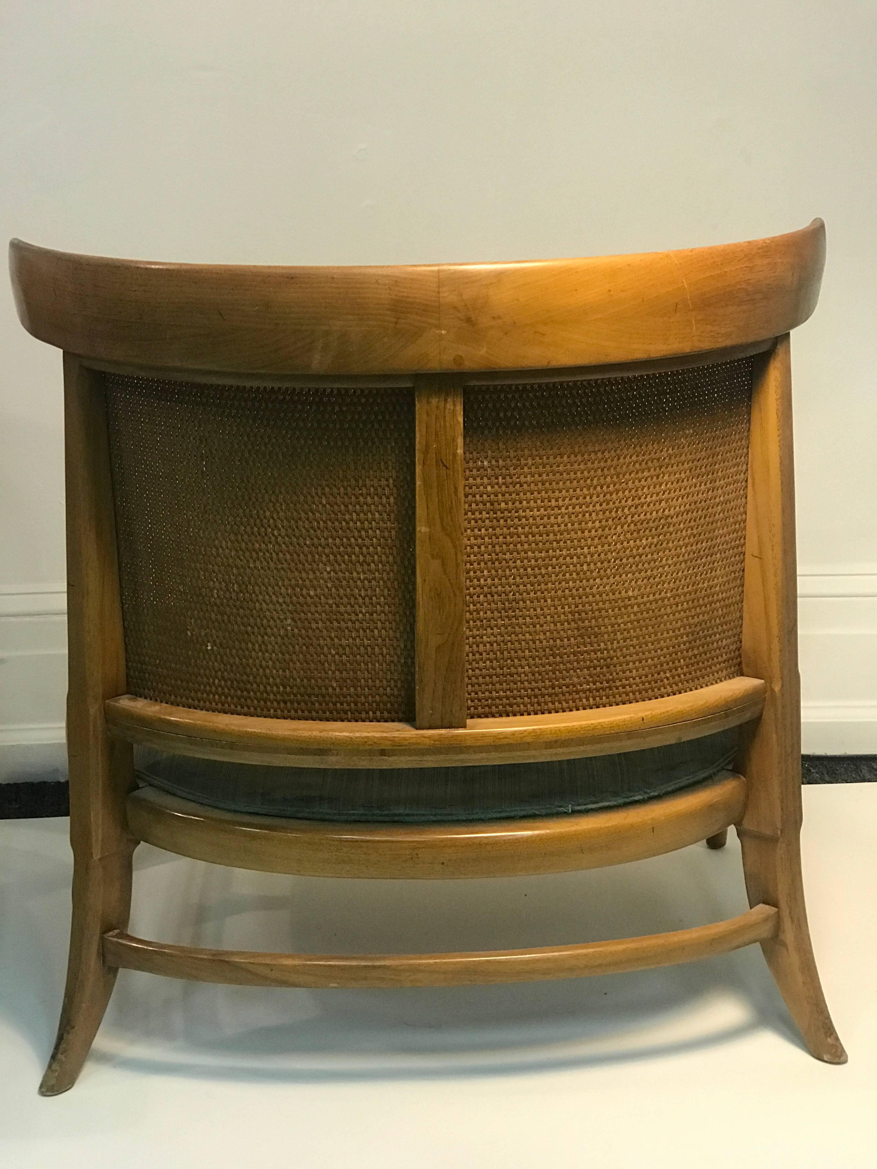 Outstanding Pair of Chairs in the Manner of Harvey Probber For Sale 1