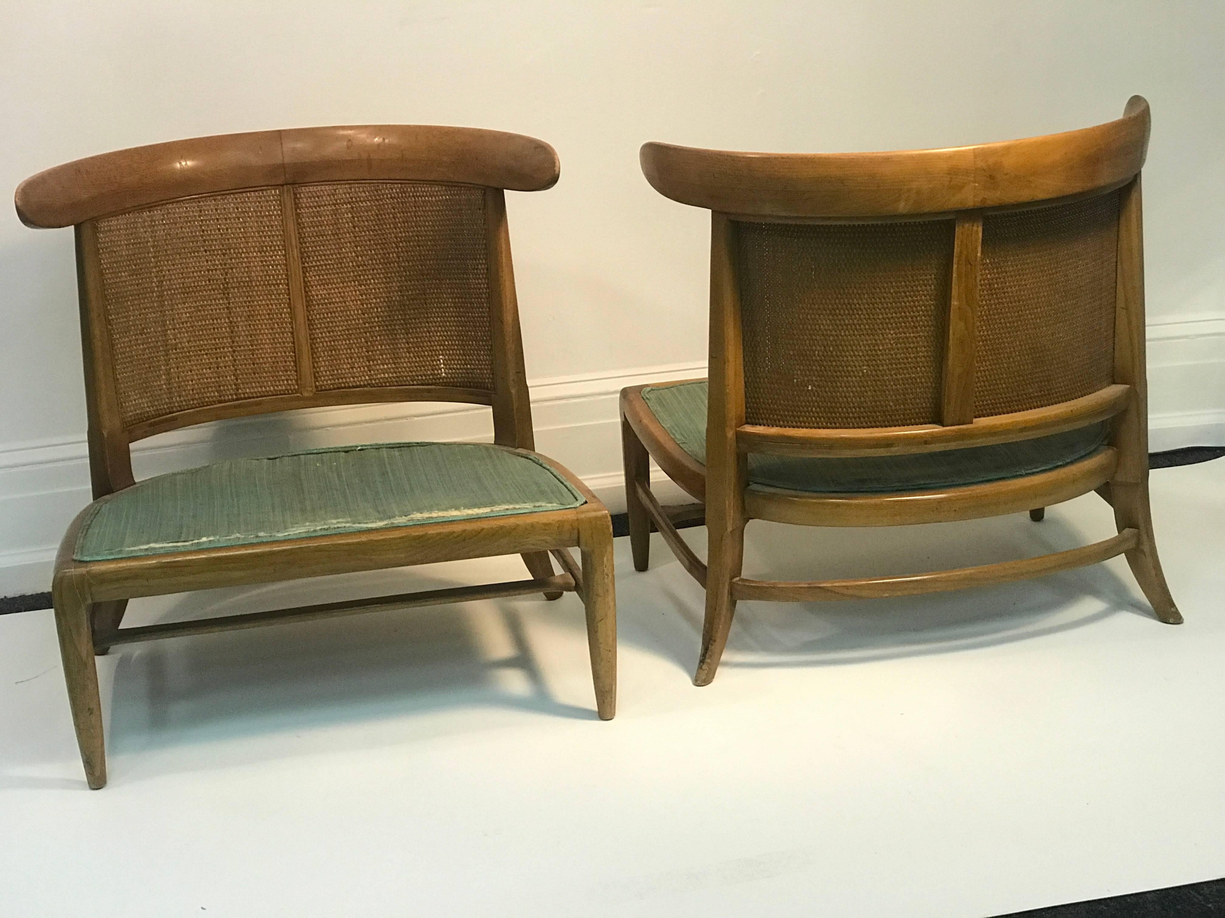 Outstanding Pair of Chairs in the Manner of Harvey Probber  For Sale 2