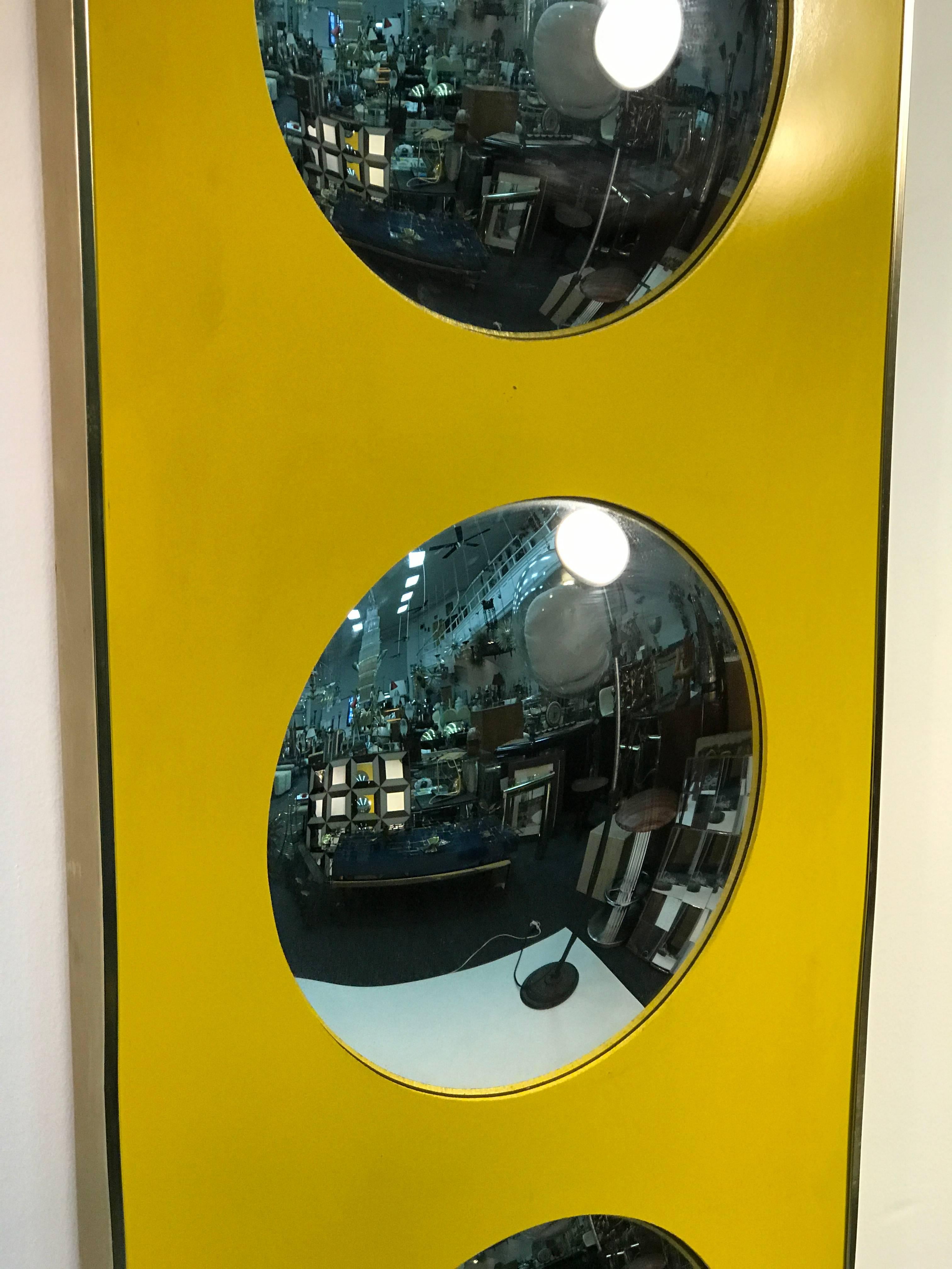 An iconic Pop Art bubble framed mirror or wall-mounted sculpture by Turner, circa 1980. Good vintage condition with age appropriate wear.