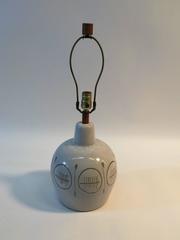 Two Signed Martz Ceramic Lamps