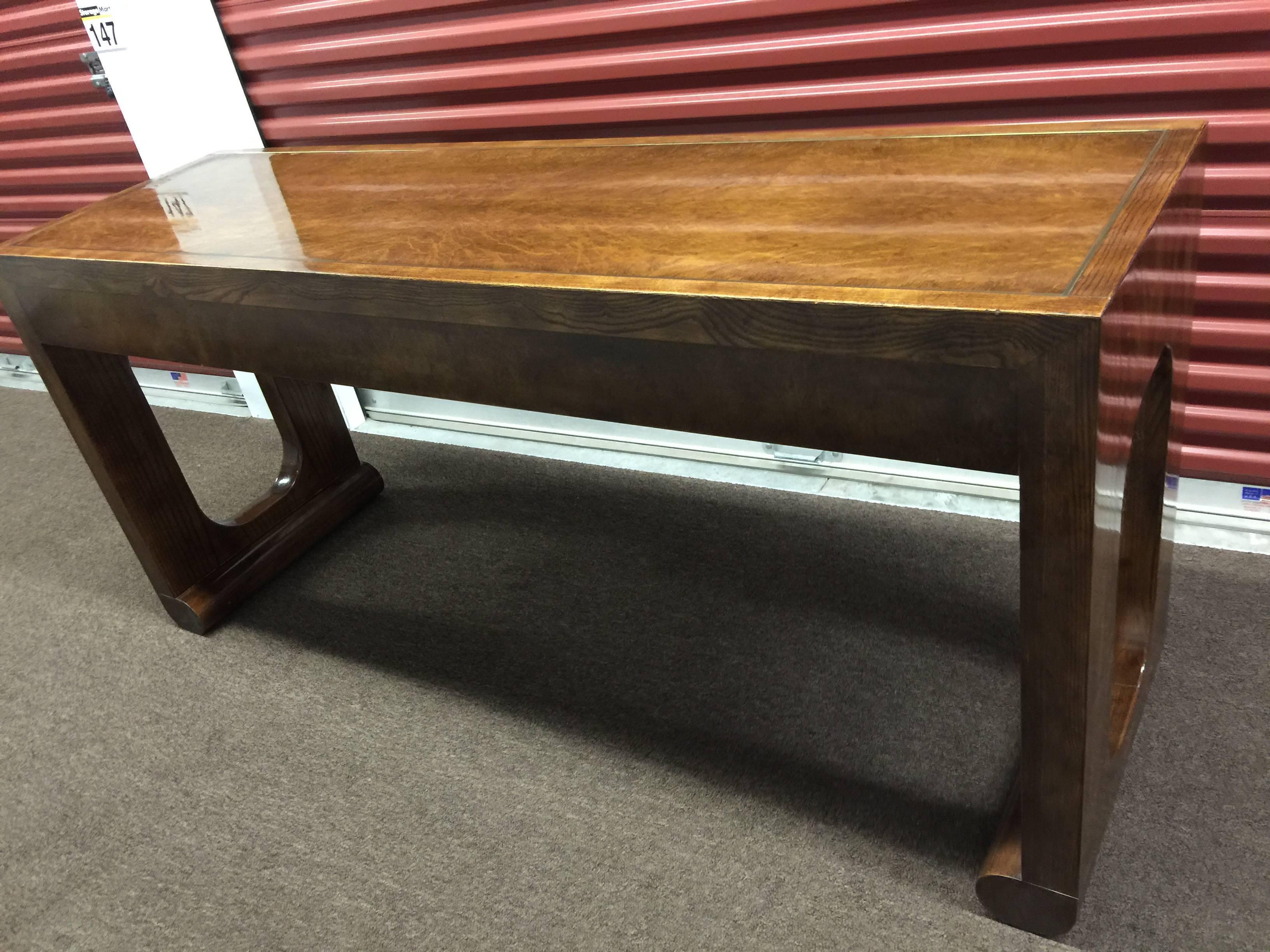  Glamorous Large Scale 1970s Decorator Console  In Excellent Condition For Sale In Mount Penn, PA