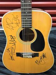 Autographed Rolling Stones Guitar