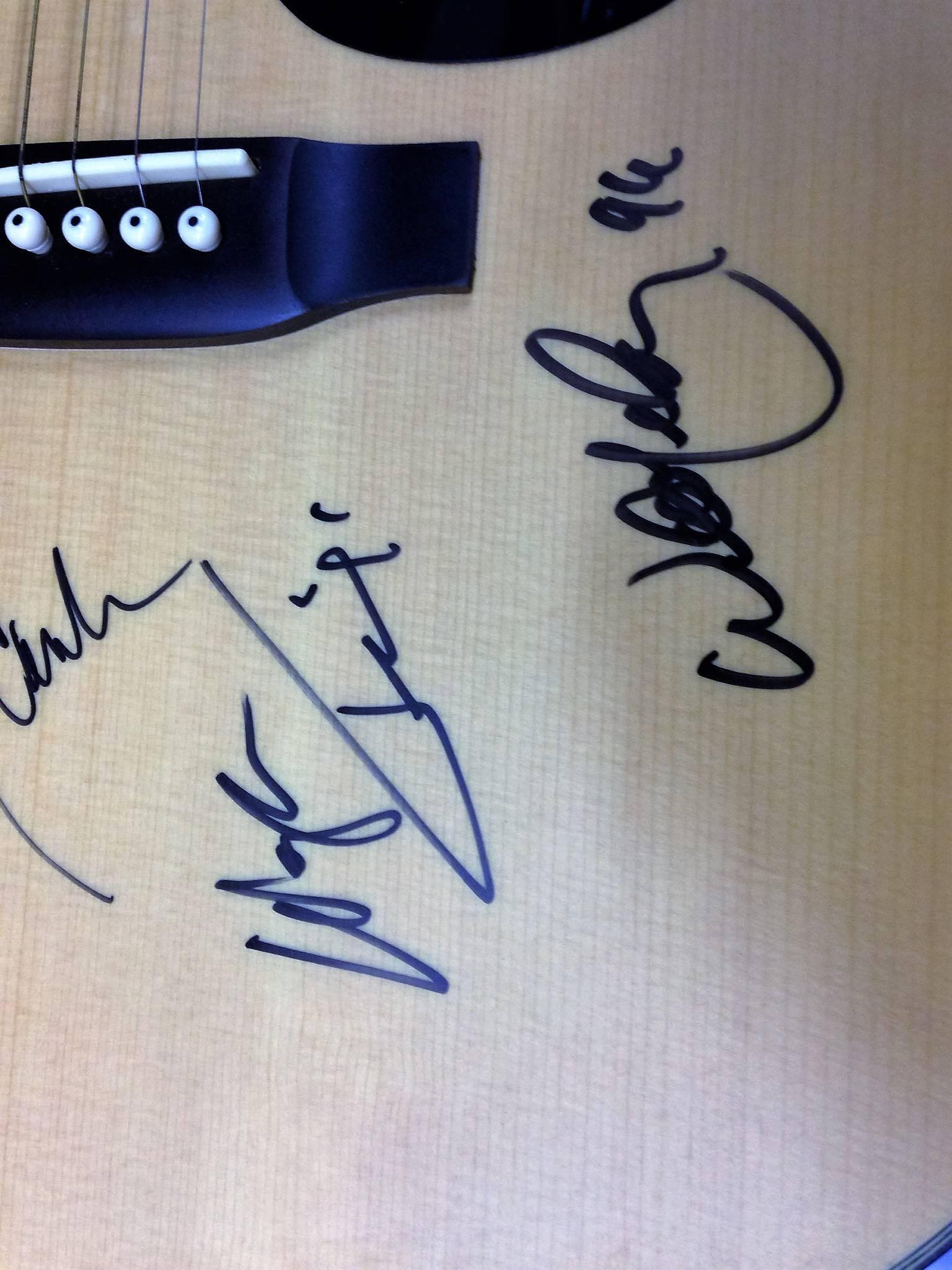johnny cash signed guitar for sale
