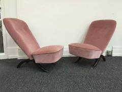 Pair of Theo Ruth for Artifort "Congo" Chairs, circa 1950
