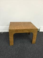 Burl Wood Coffee Table by Milo Baughman, circa 1970
