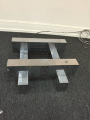 Paul Evans Cityscape Coffee Table with Glass Top, circa 1970s