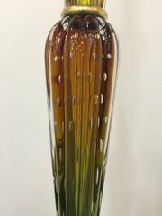 Exceptional Italian Seguso Murano Glass Floor Lamp