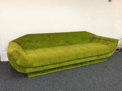 Fantastic Lime Adrian Pearsall Gondola Sofa