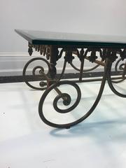 Exceptional 19th Century Wrought Iron French Bakers Table