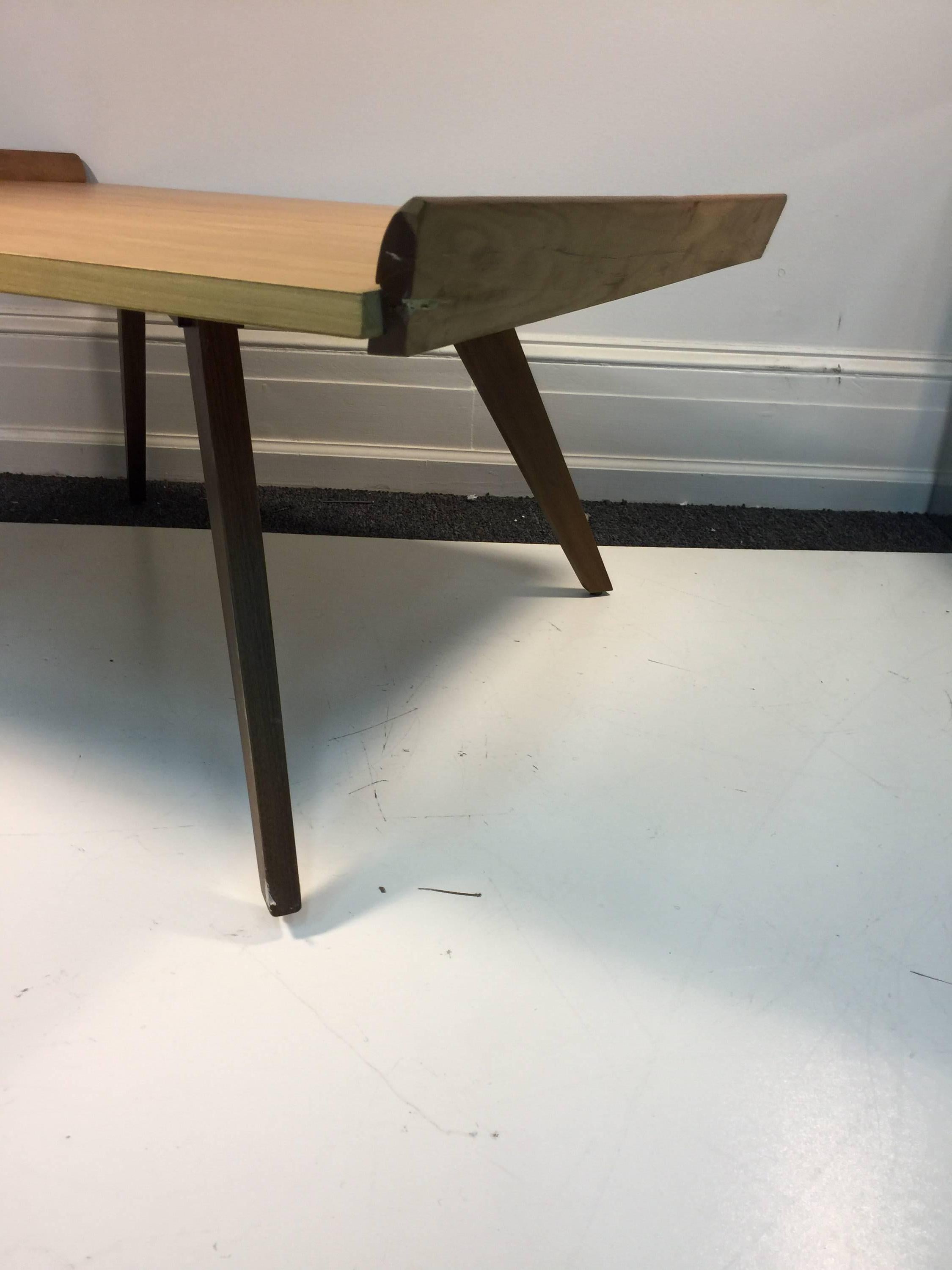 Mid-20th Century Gorgeous George Nakashima for Knoll Splay-Leg Table For Sale