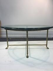 Beautiful Brass Coffee or Cocktail Table in the Manner of Jansen, circa 1970