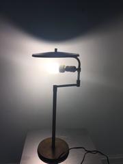 Amazing Industrial Style Adjustable Desk Lamp in the Manner of Paavo Tynell