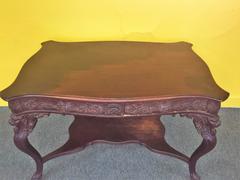 Beautiful19th Century Lions Head and Claw Foot Partners Desk