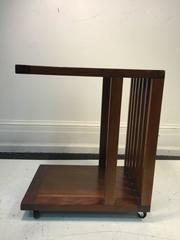 Super Scandinavian Modern Cantilever Tea Cart