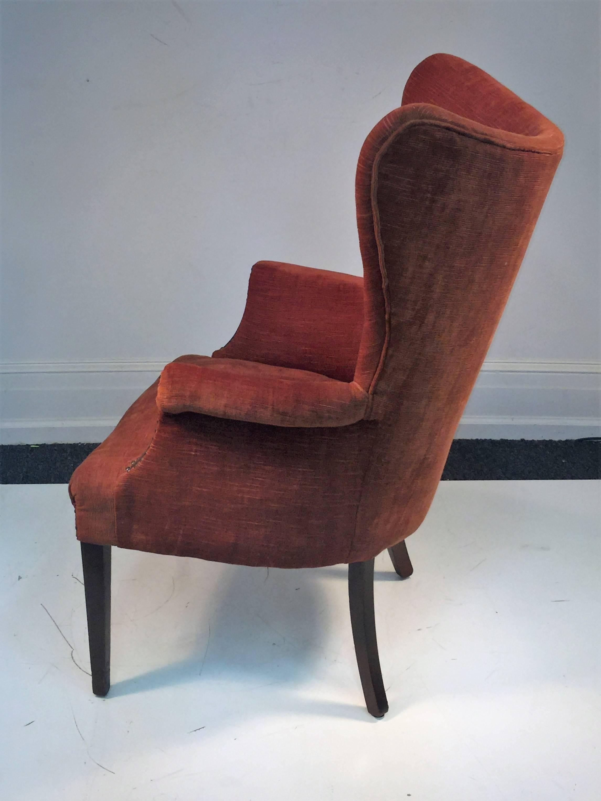 Mid-20th Century Great Pair of Hans Wegner Papa Bear/Italian Style Armchairs For Sale