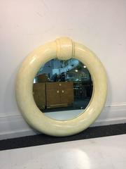 Monumental Tessellated Bone Mirror in the Manner of Karl Springer