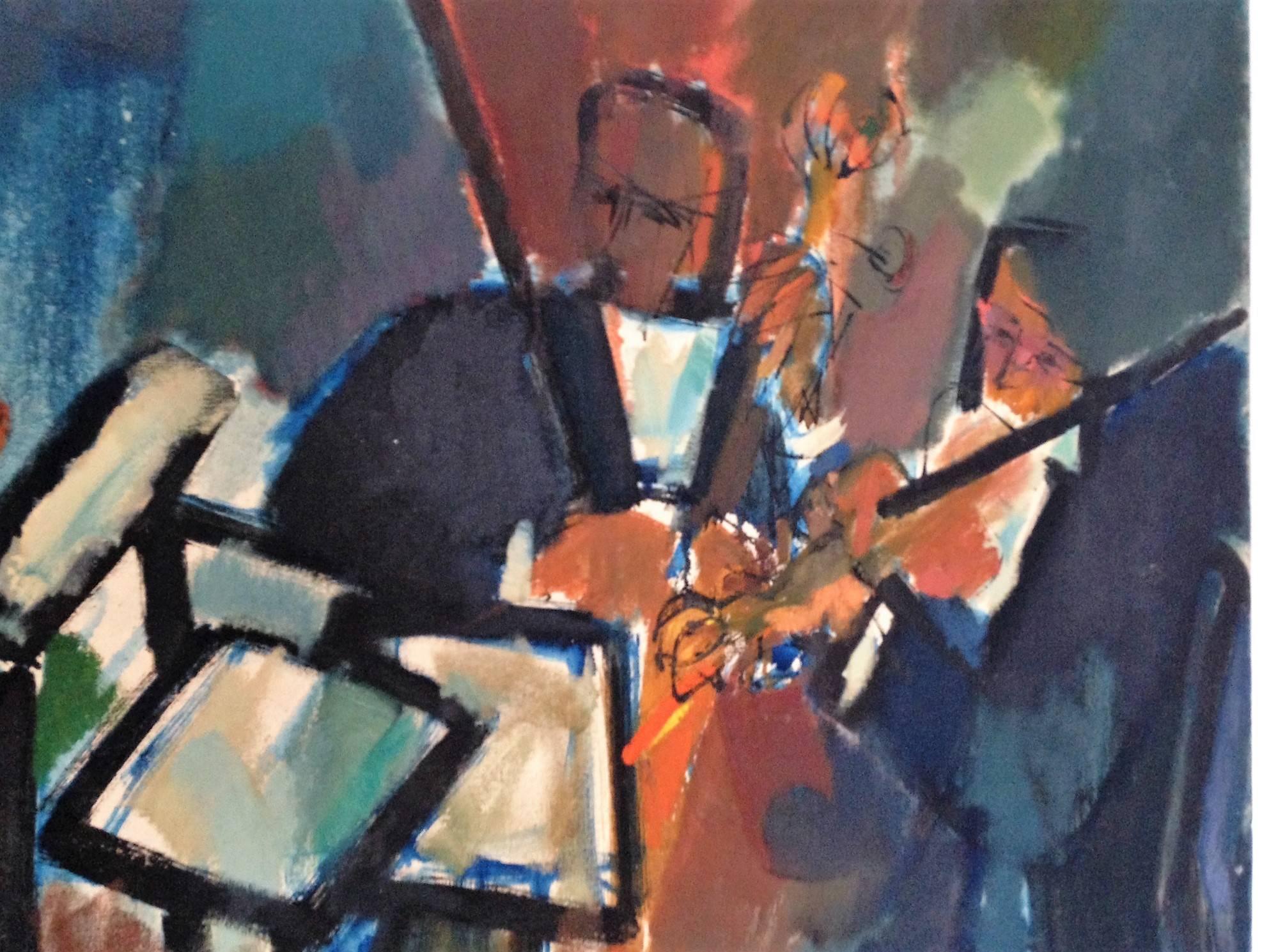 abstract jazz paintings