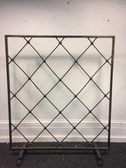 Incredible Iron Screen or Room Divider in the Manner of Jean Royère