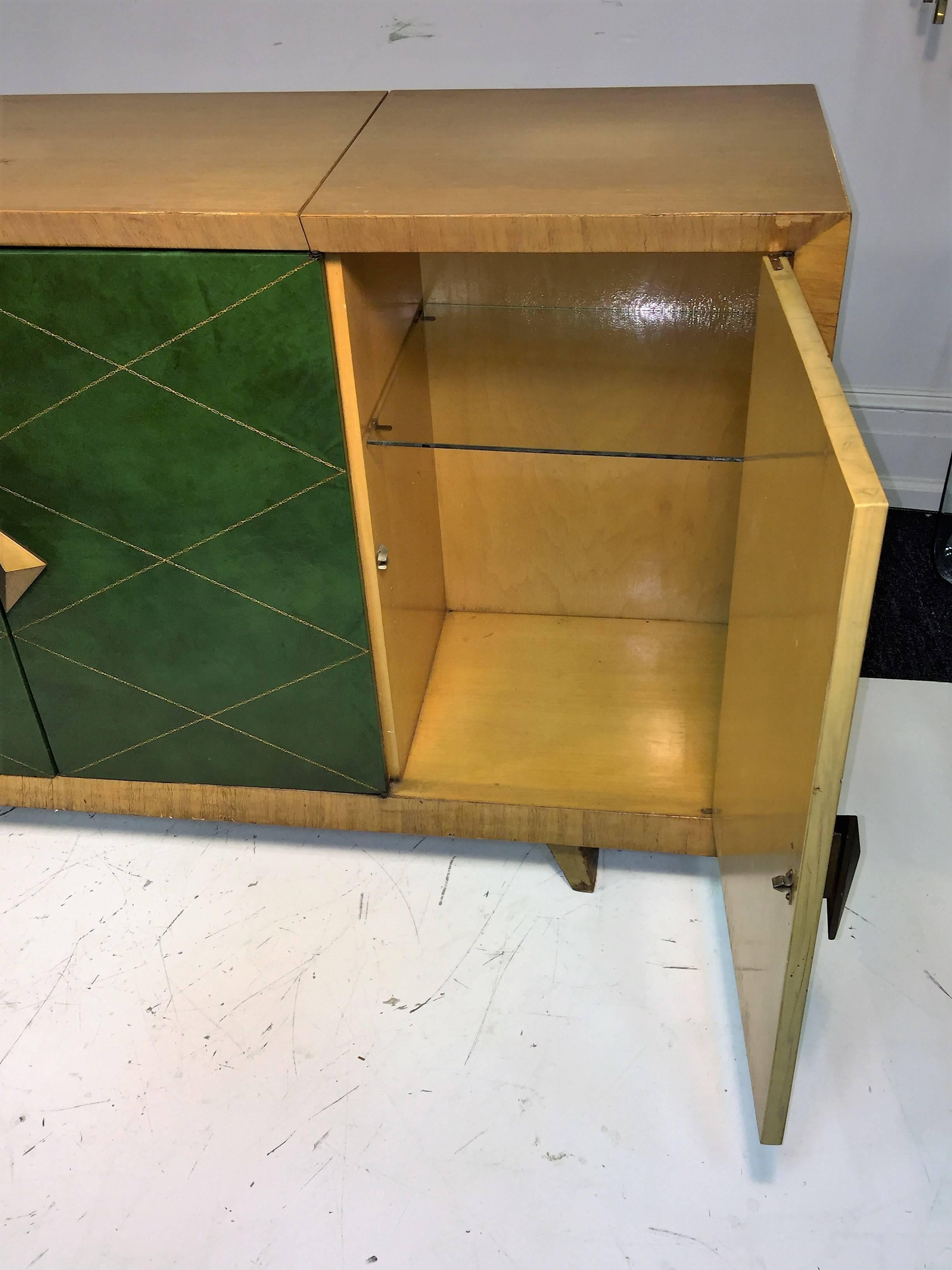 Mid-20th Century High Style Design Tommi Parzinger Bar Cabinet For Sale