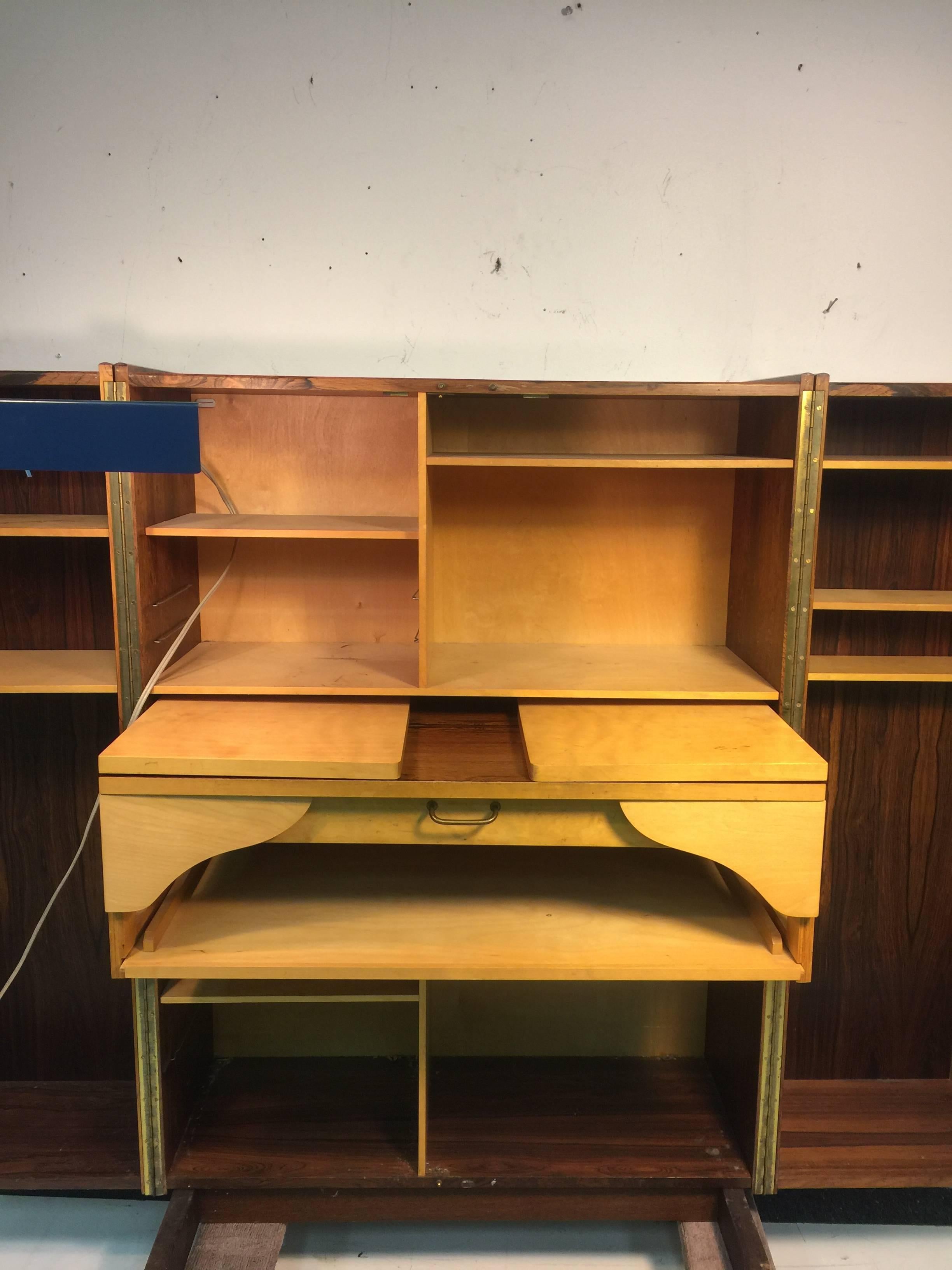 Incredible “Magic Box” Secrecy Desk by Mumenthaler and Meier In Good Condition For Sale In Mount Penn, PA