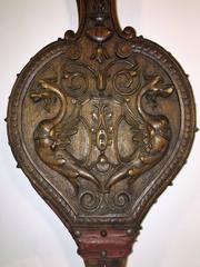 Amazing Italian Hand-Carved 19th Century Fire Bellows