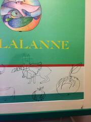 Bright “Les Lalanne - Alexandre Iolas” Colorful Animalier Poster