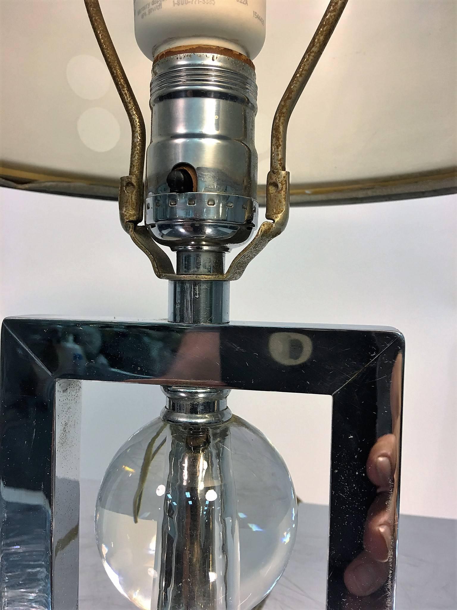 Rare Striking Art Deco Gilbert Rohde Lamp For Sale 1