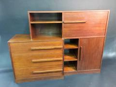Fine Streamline Art Deco KEM Weber Desk Cabinet
