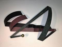 Signed Curtis Jere Postmodern Wall Sculpture