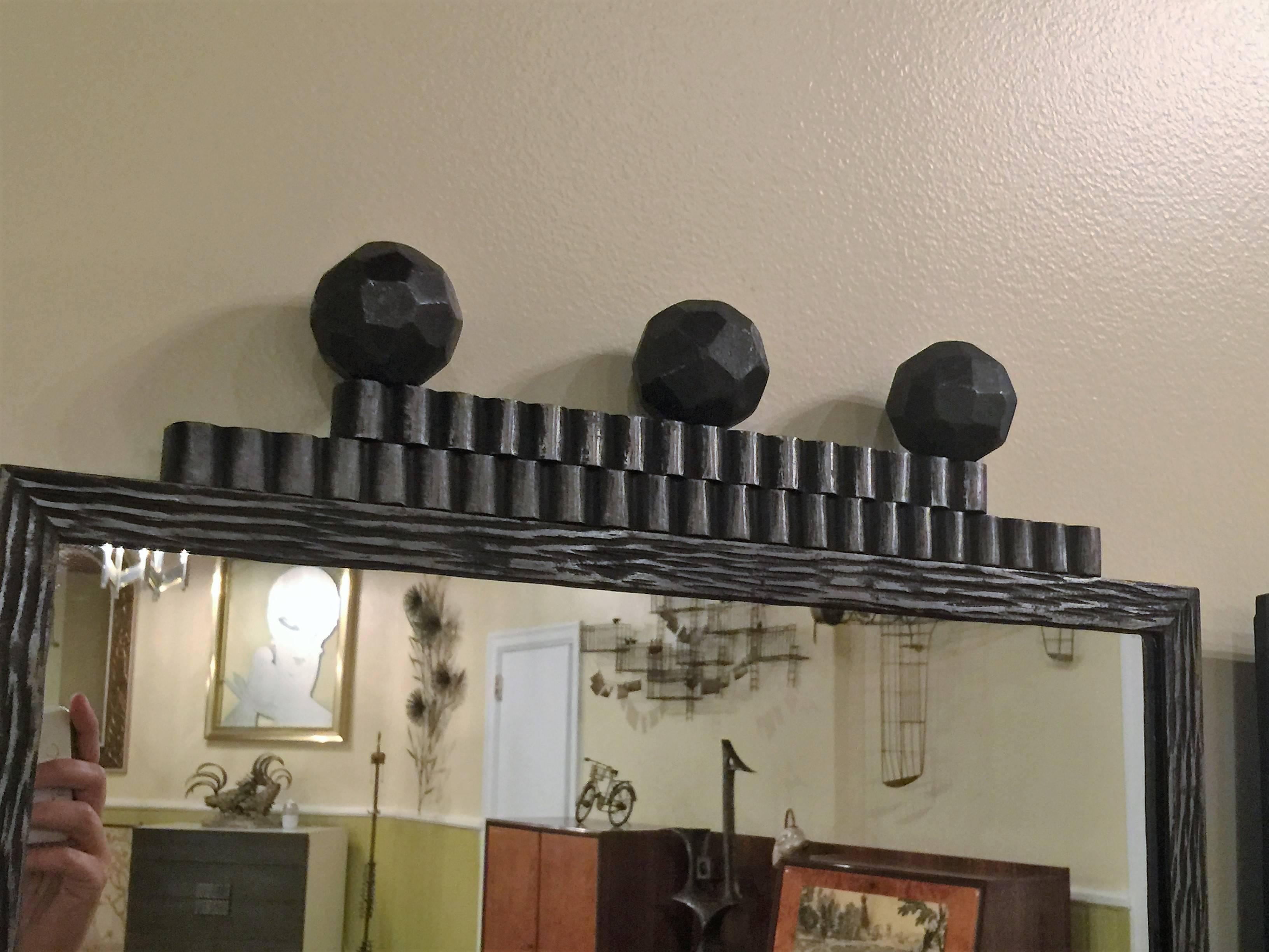 trifold standing mirror