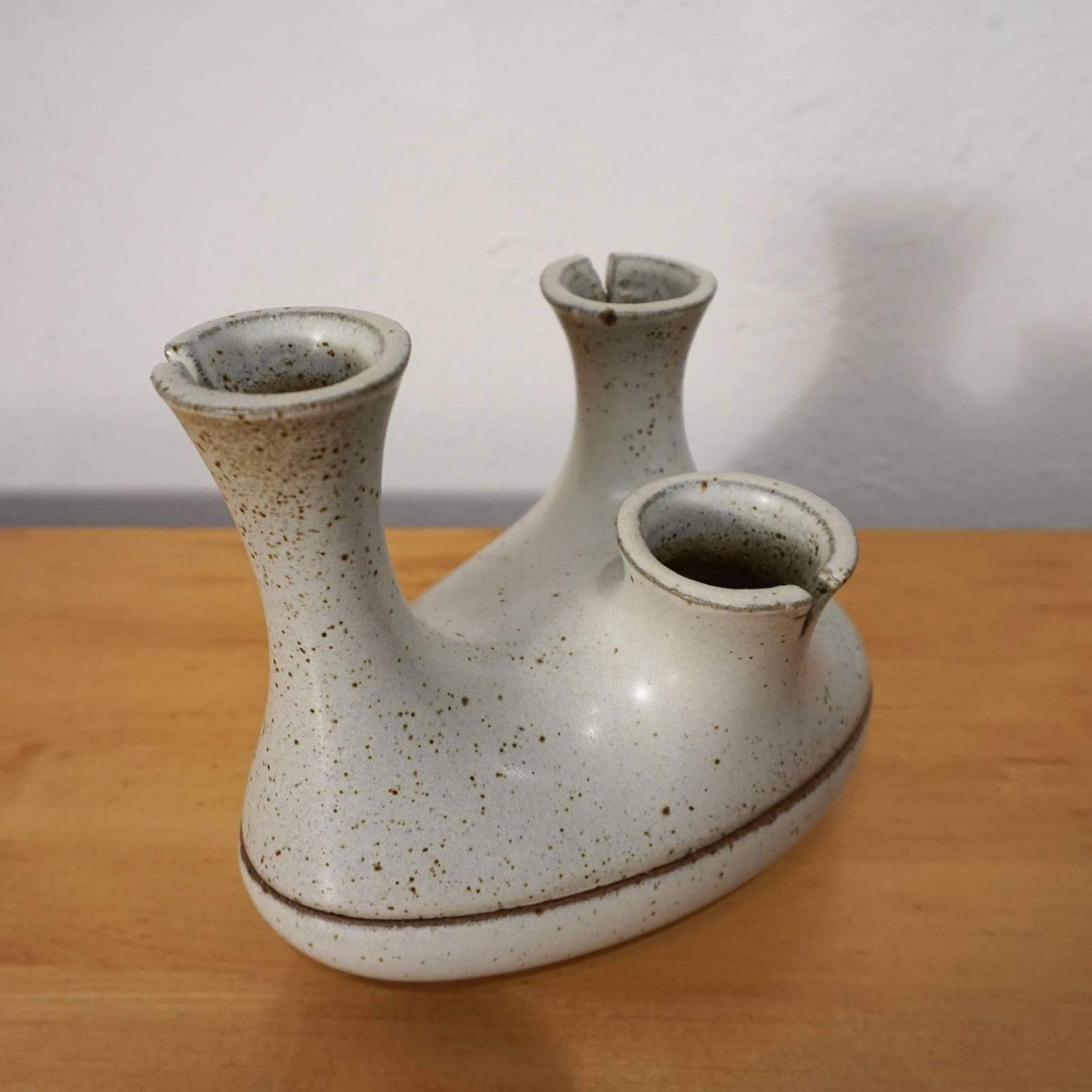 American Pro Artisan Ceramic Ashtray, Sculpture for Architectural Pottery