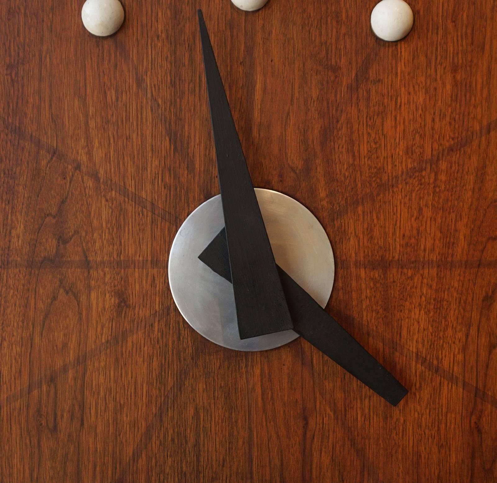 American Large-Scale 1950s Wall Clock