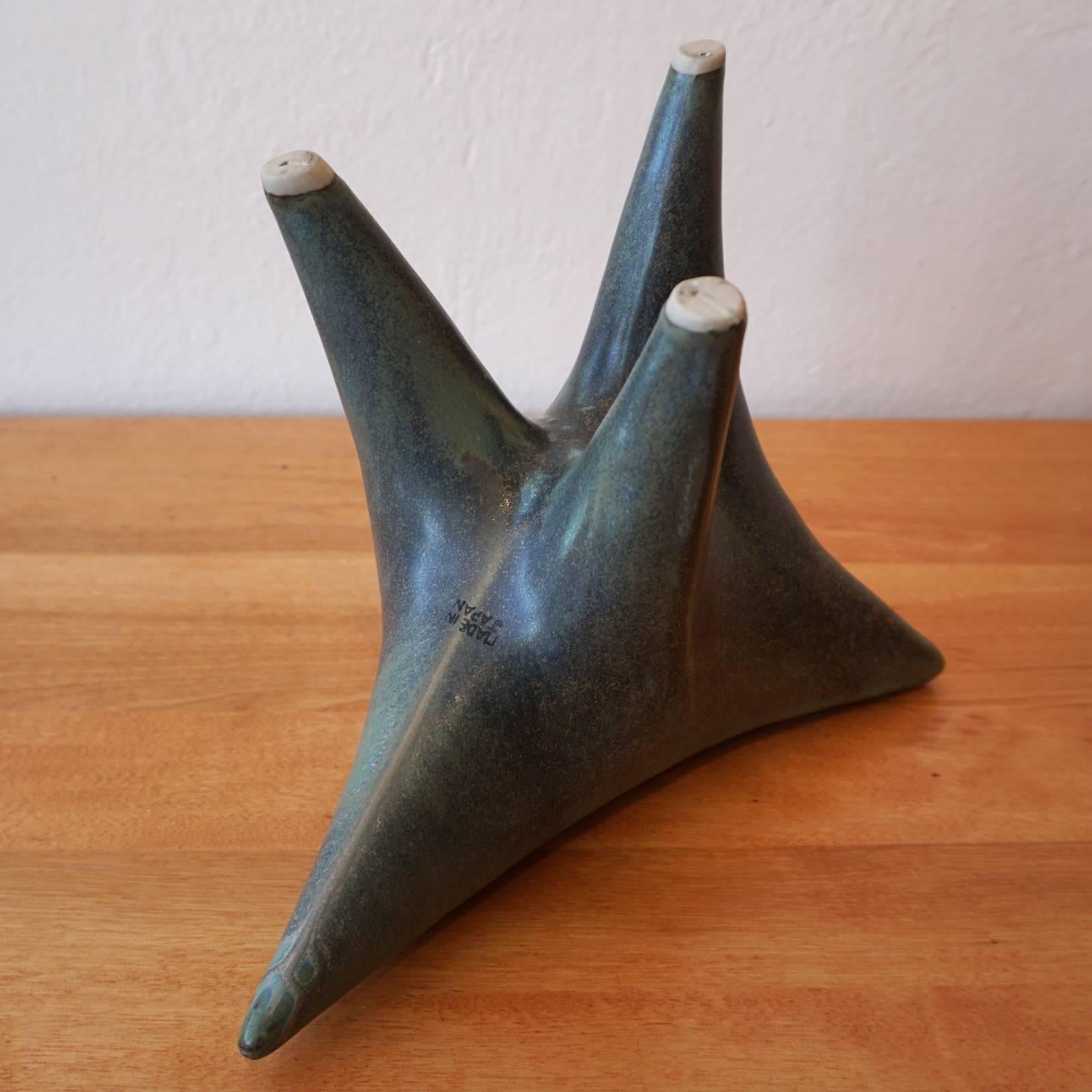 Three-Leg Japanese Ceramic Vessel 2