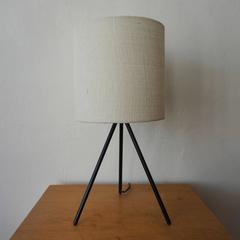 1950s Minimalist Iron Tripod Lamp