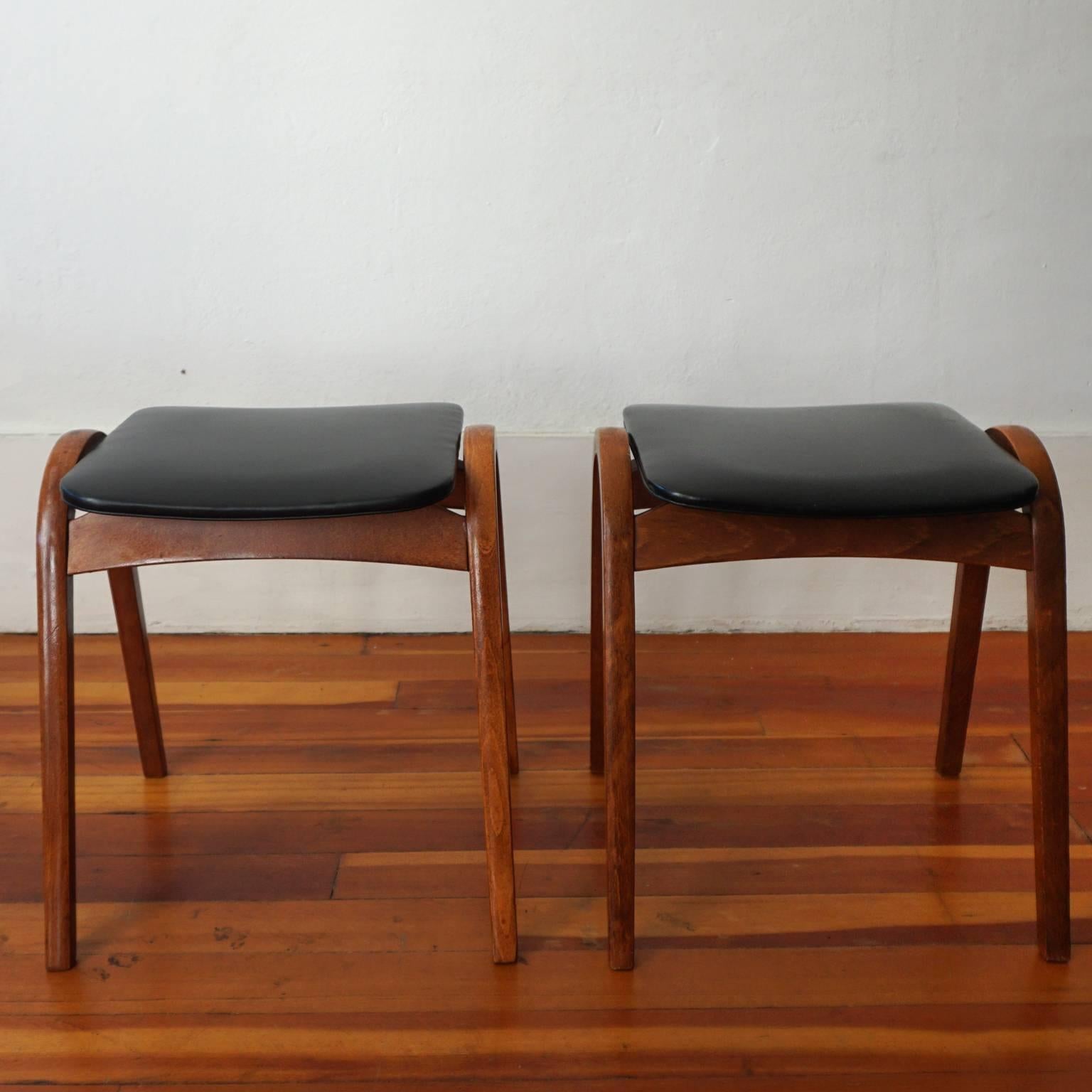 Japanese Stools by Isamu Kenmochi for Akita Mokko