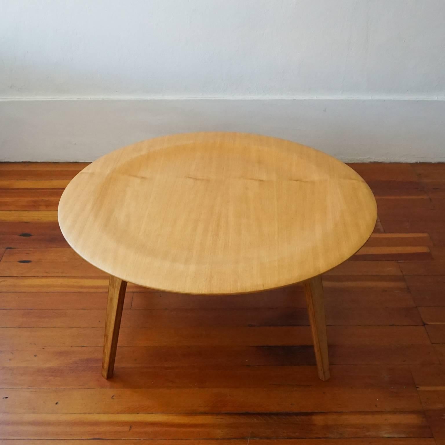 Mid-Century Modern 1950s Maple CTW by Charles and Ray Eames