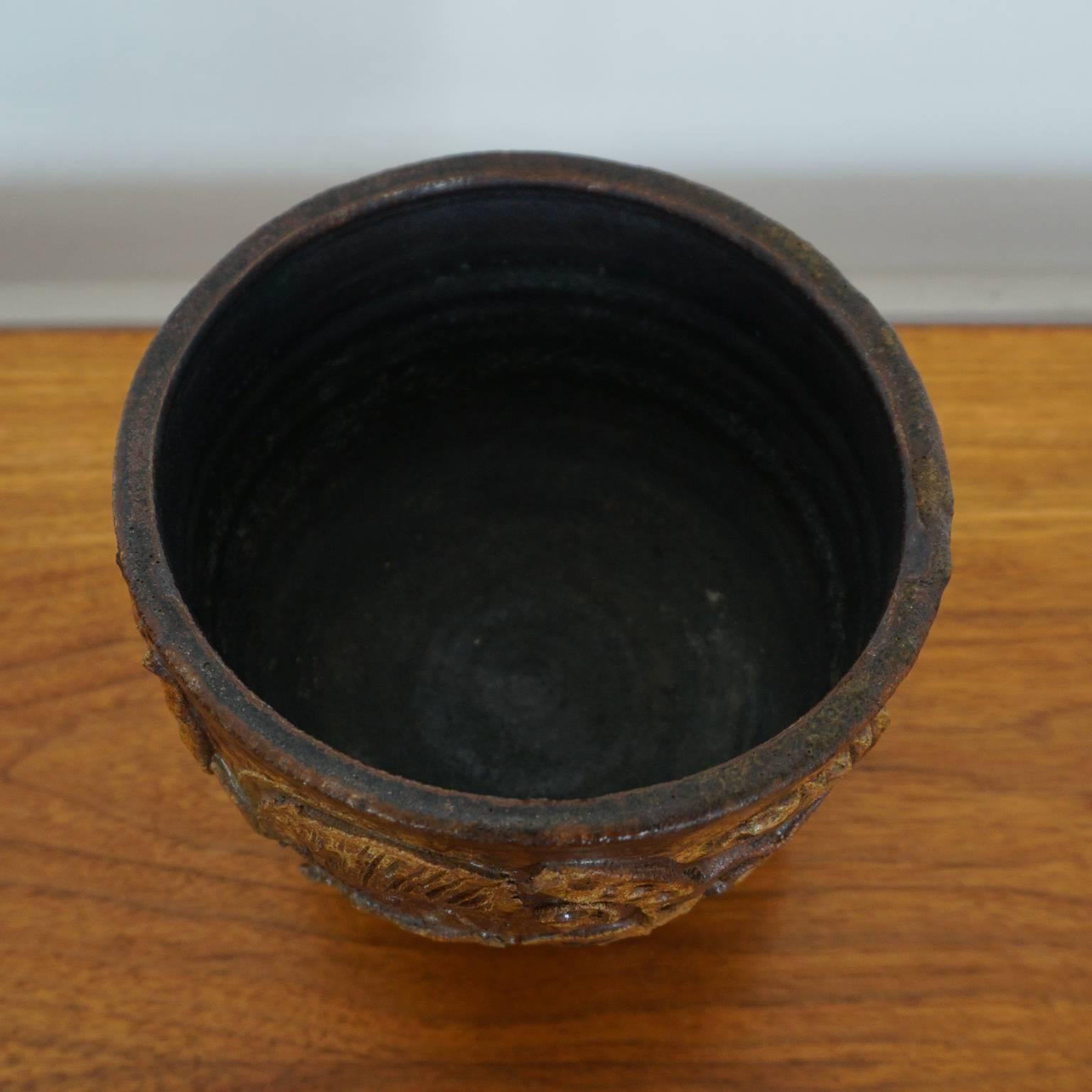 American 1960s Ceramic Bowl by Robert Arneson