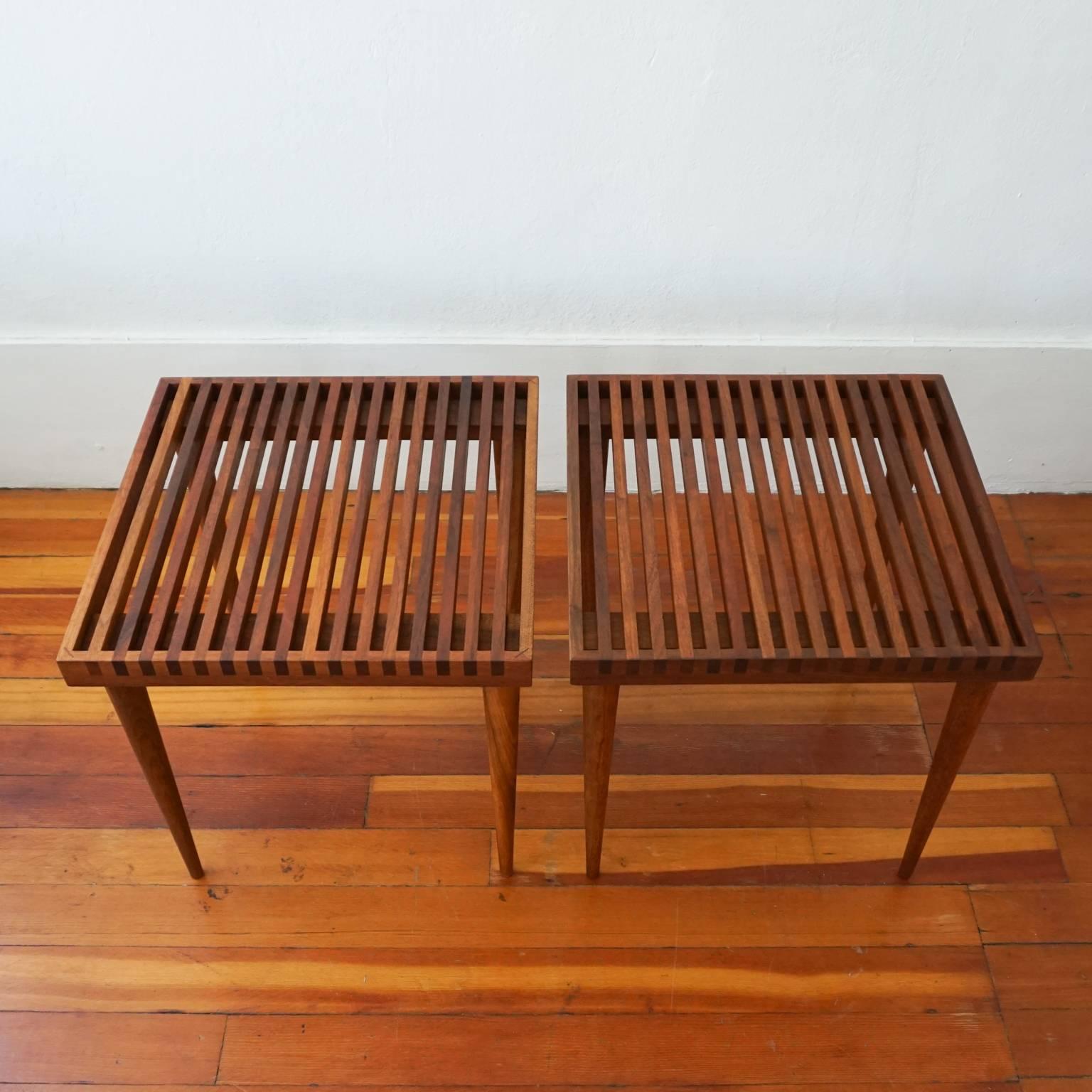 Pair of Side Tables by Mel Smilow In Good Condition In San Diego, CA