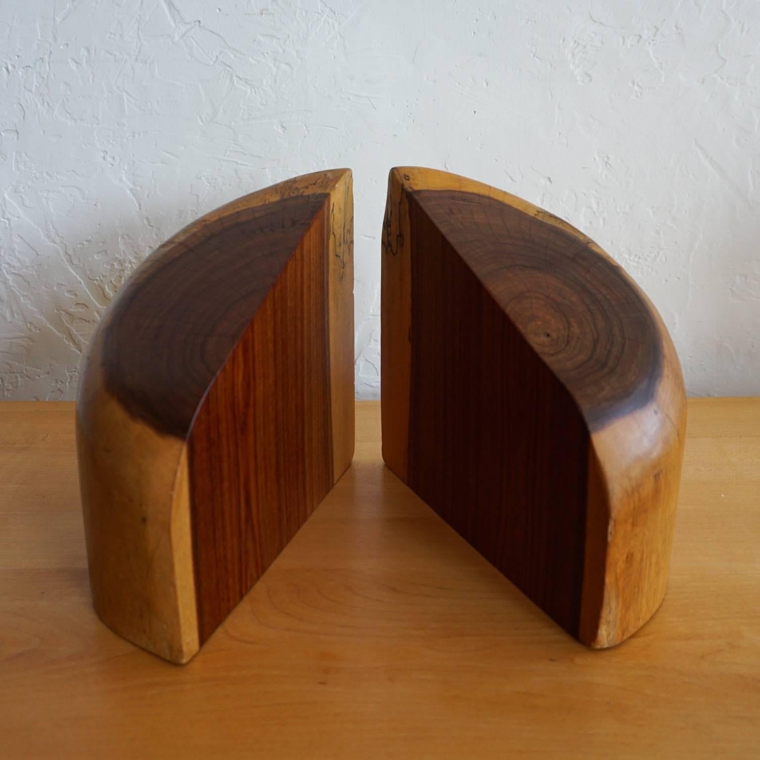 Hand-Carved 1960s Mexican Modern Bookends by Don Shoemaker
