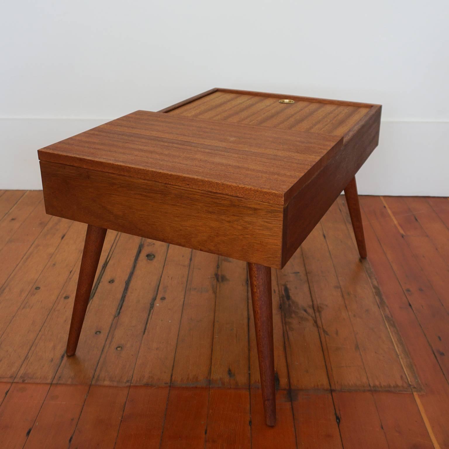 Mid-Century Modern 1950s End Tables by John Keal for Brown Saltman