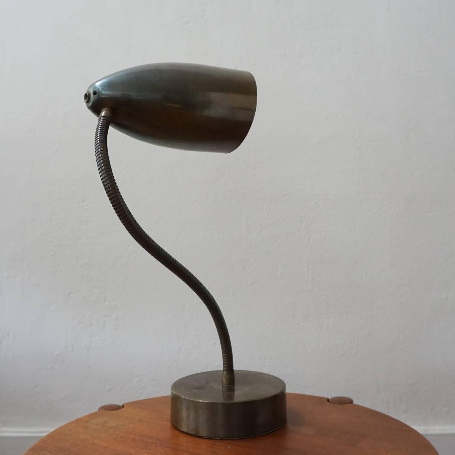 Mid-Century Modern 1950s Bulmore Adjustable Neck Desk Lamp