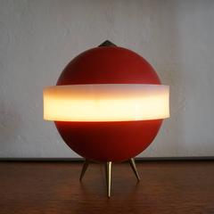 1950s Italian Stilux Saturn Lamp