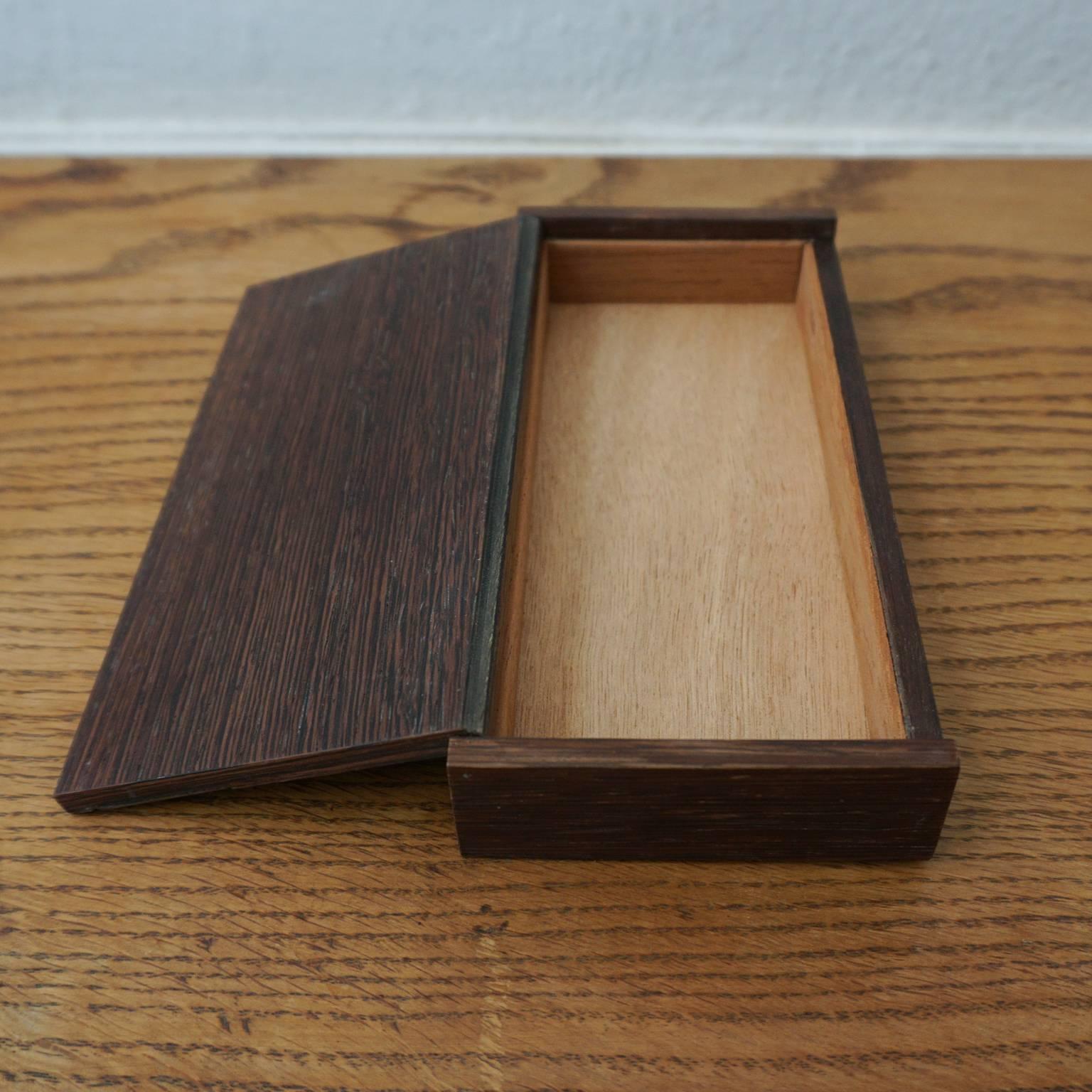 Wood and Cloisonné Enamel Box 1