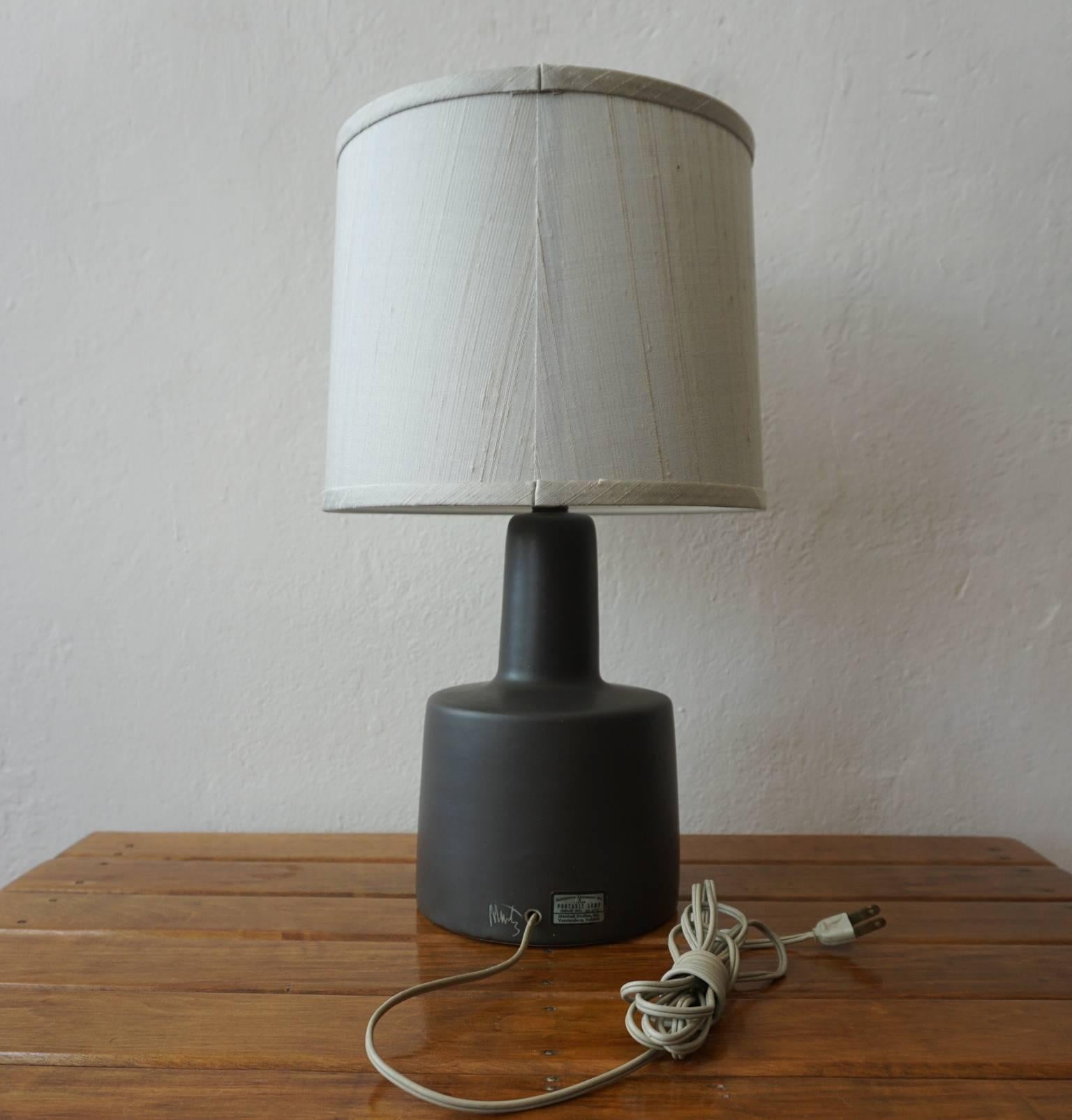 Pair of Jane and Gordon Martz Ceramic Table Lamps In Good Condition In San Diego, CA