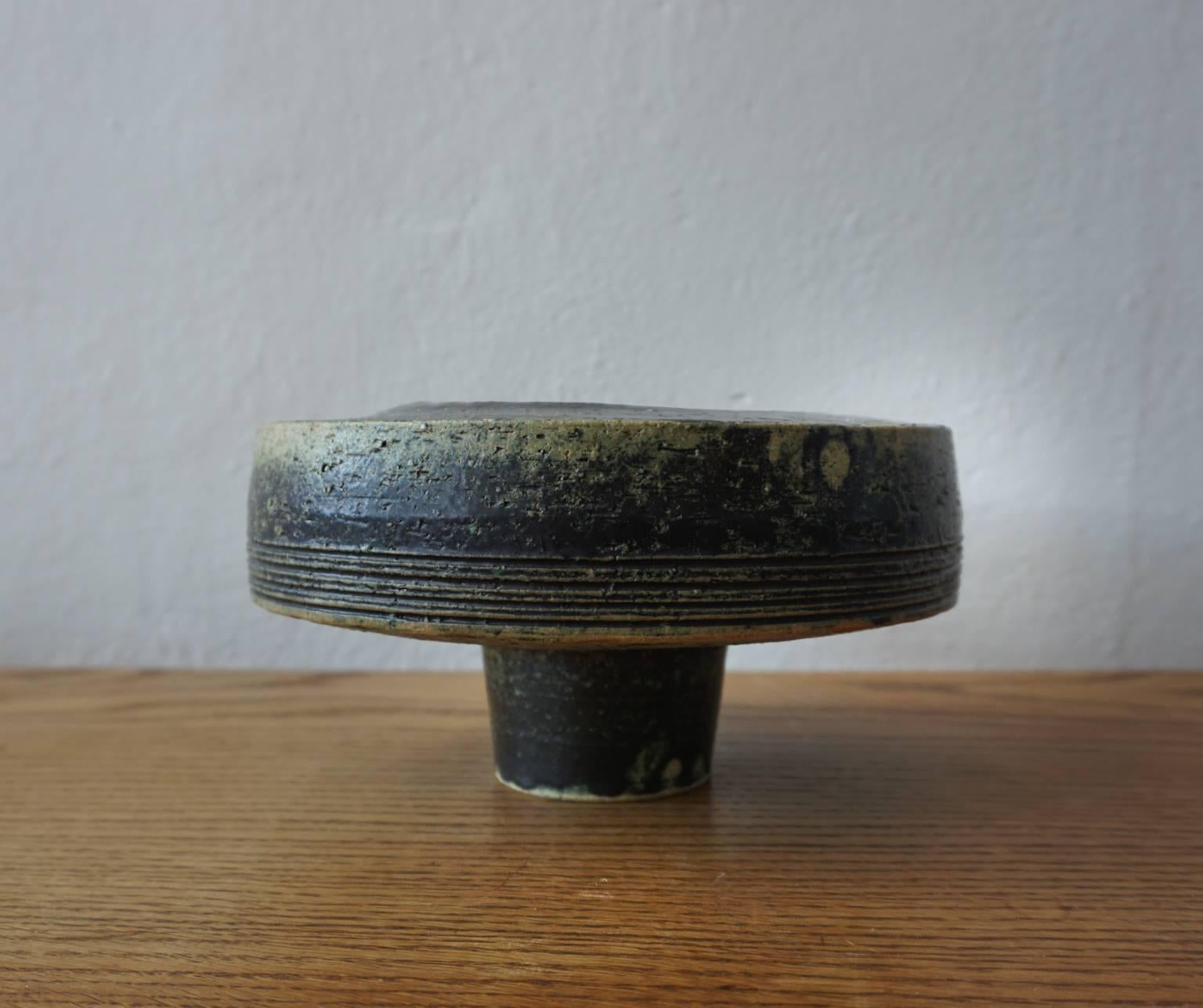 Japanese 1950s Ceramic Ikebana Vase from Japan