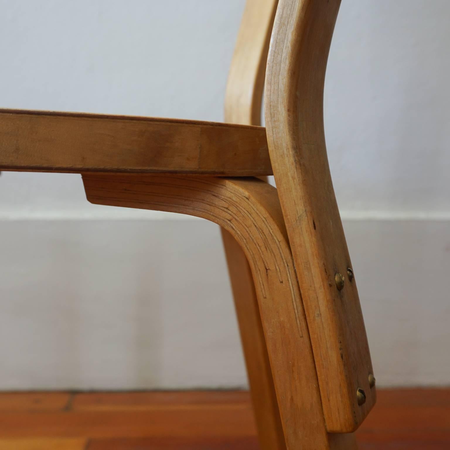 Birch Pair of Alvar Aalto Chairs 69