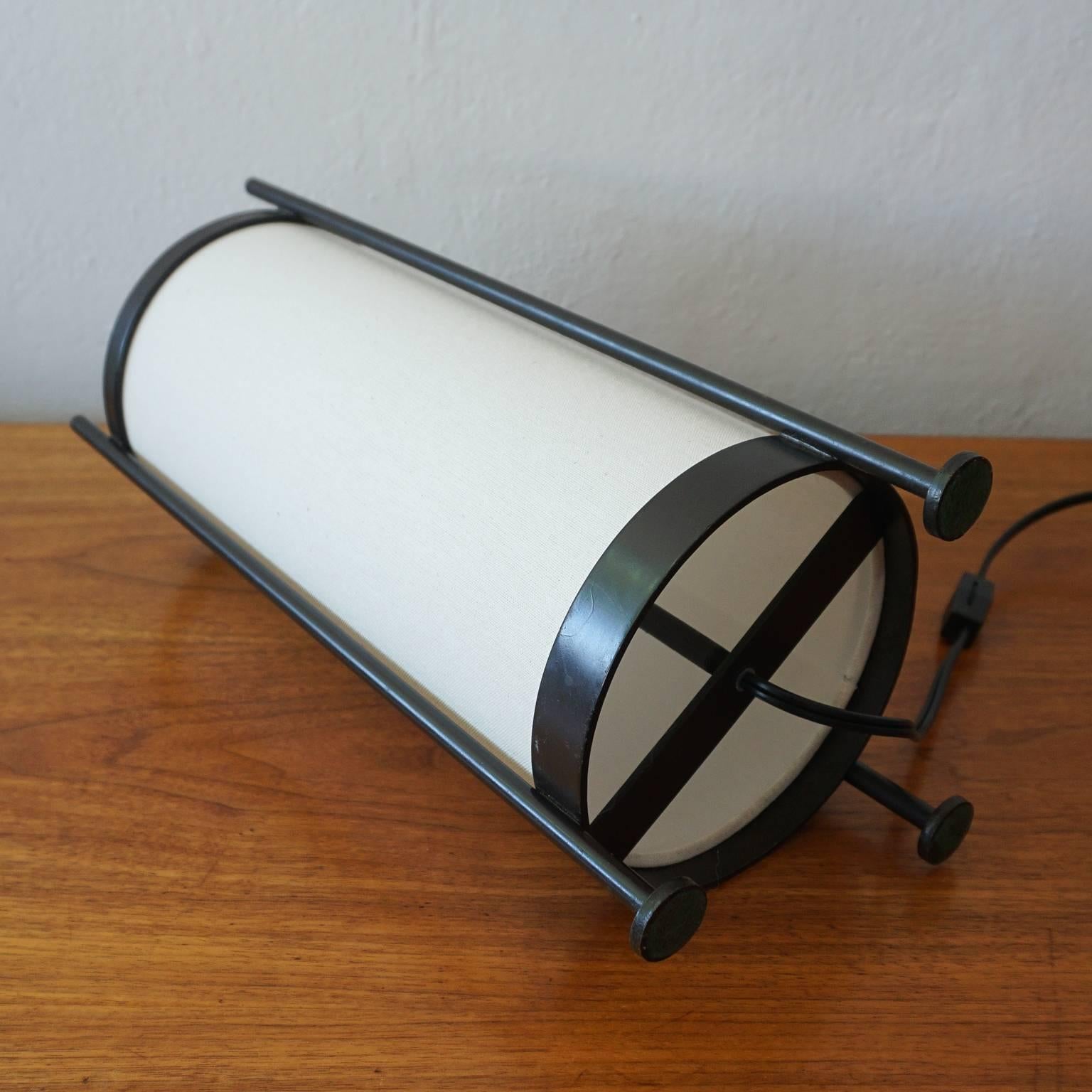 1950s Iron Cylinder Lamp 1
